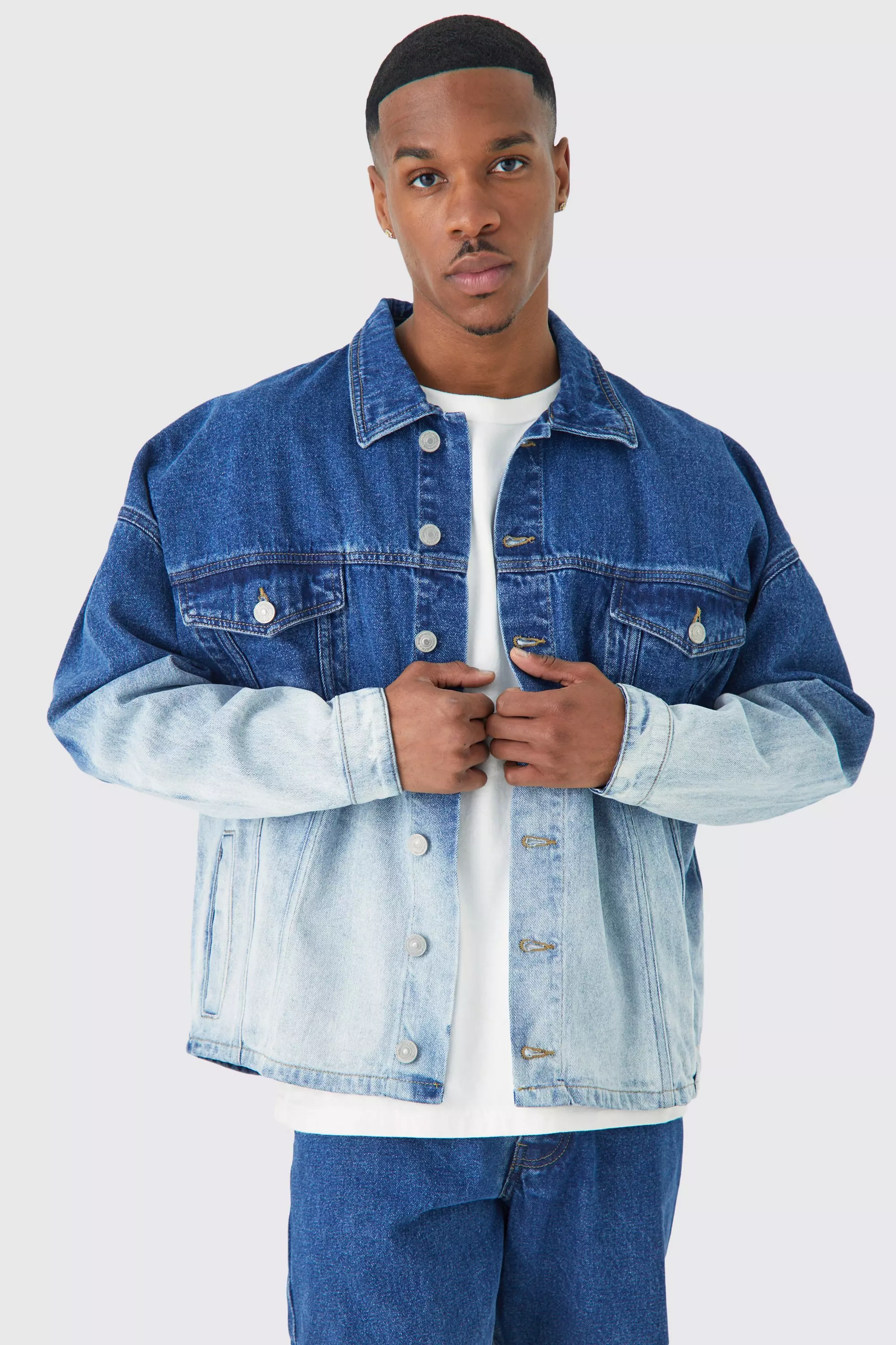 Jean jacket best sale and jeans set